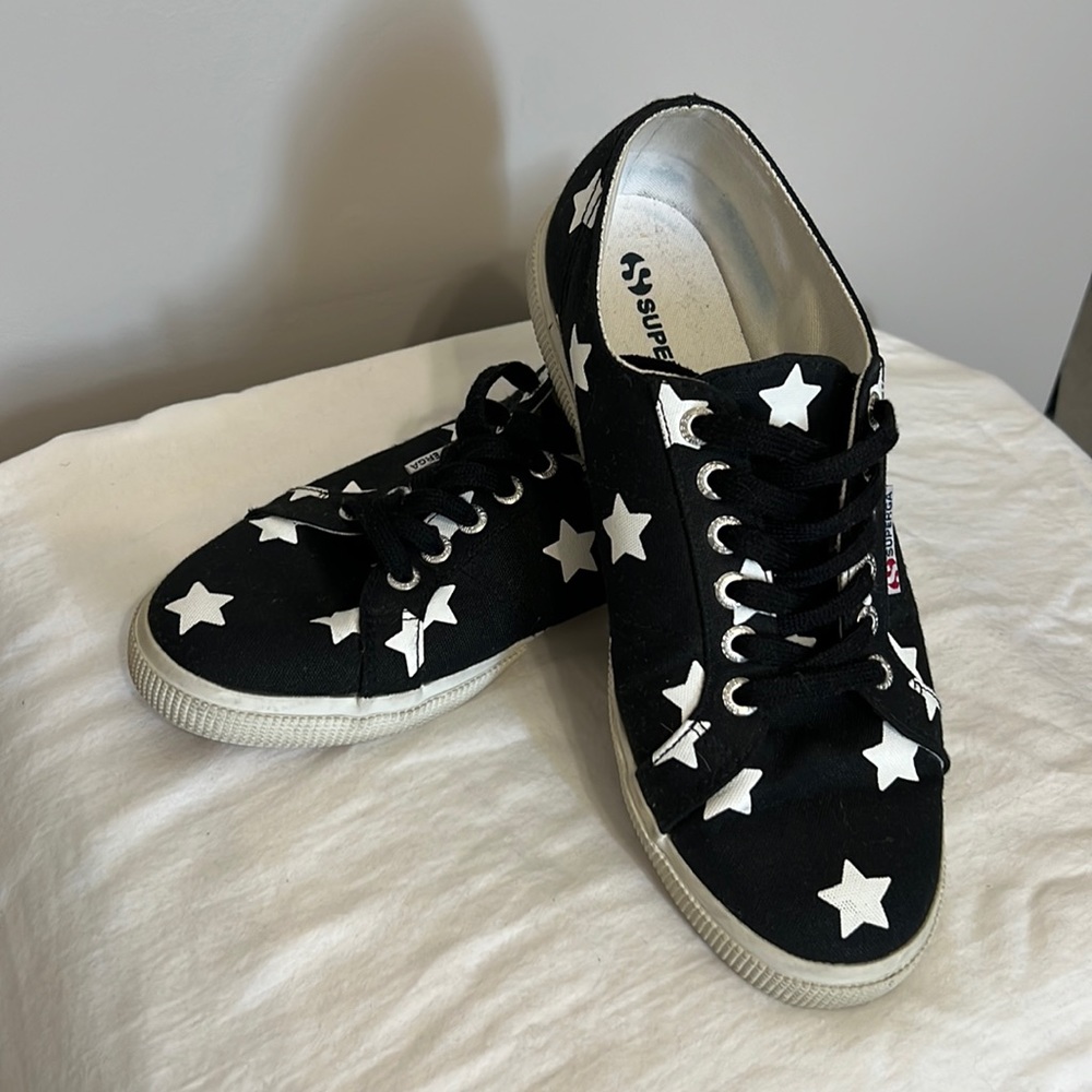 Superga Star Print Sneakers